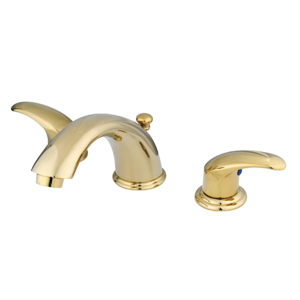Widespread Bathroom Faucet, Polished Brass
